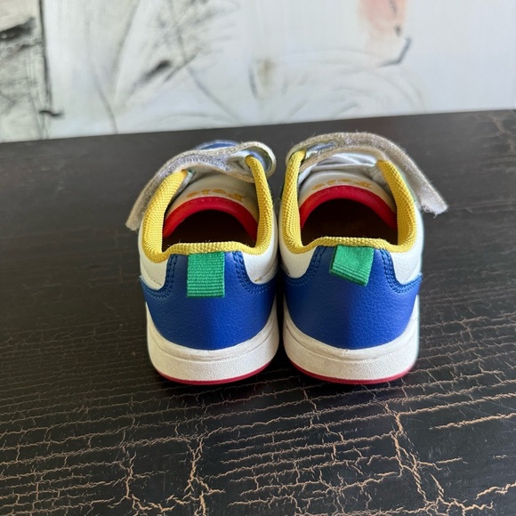 Polo by Ralph Lauren Blue and Green Sneakers High-Top Design size 7 - Picture 4 of 9